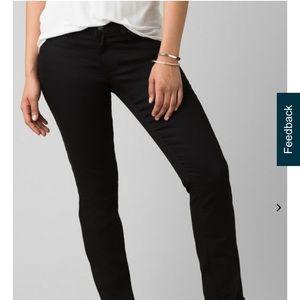 Prana Kayla Jean Black size 8